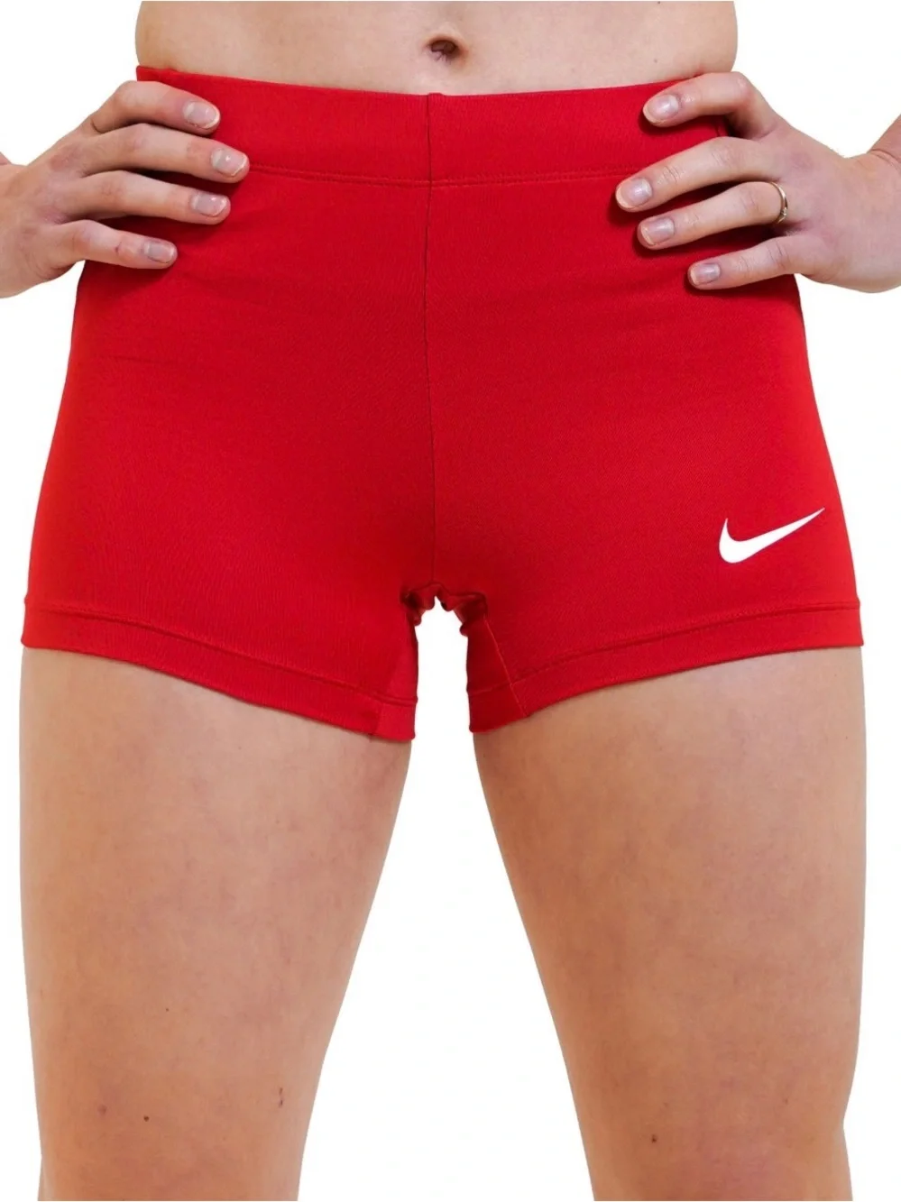 NWT Nike Women’s Volleyball Compression Shorts Red BV1020-657